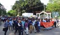 حزب التحرير/ ولاية بنغلاديش  مسيرةٌ ضد اعتراف أمريكا بالقدس عاصمة لكيان يهود