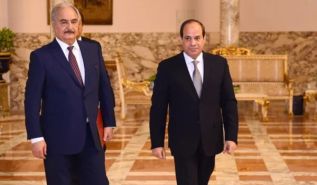 زيارة حفتر إلى مصر