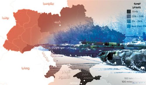 جواب سؤال  الاجتياح الروسي لأوكرانيا أبعاده وتداعياته