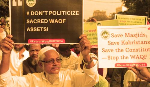 الهند تسن قانون الوقف الجديد  لتجريد المسلمين من هويتهم وممتلكاتهم