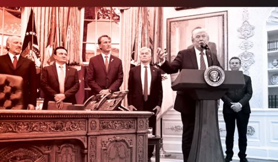 إنها لإحدى الكبر أن لا تتحرر غزة بسواعد جند المسلمين وإزالة كيان يهود  وإنما تدمر كلياً وتحرر هامشياً بخطة ترامب وخيانة حكام المسلمين!!