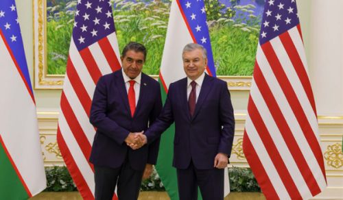 أمريكا تدعم الإبادة الجماعية في غزة  وتَدخل أوزبيكستان كشريك أمني!