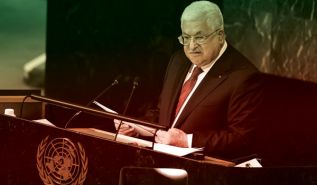 قضية فلسطين بريئة من خطاب عباس  ومن مصالحة نظام الأسد المجرم!!