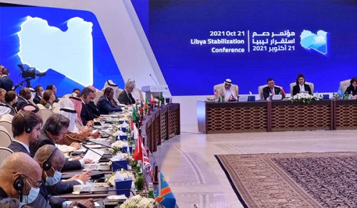 مؤتمر دعم الاستقرار في ليبيا  وانعكاساته على الوجود التركي والروسي فيها
