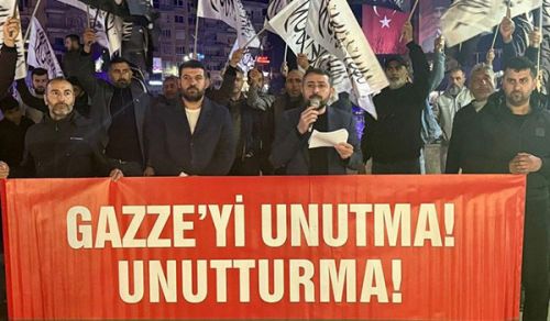 حزب التحرير/ ولاية تركيا  فعاليات ليلية "متى ستتحركون من أجل غزة؟!"