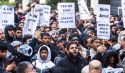 حزب التحرير في بريطانيا ينظم مظاهرتين  أمام السفارتين المصرية والتركية في لندن