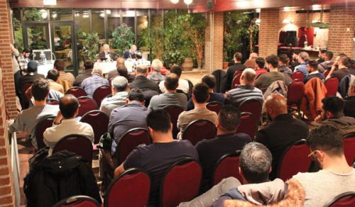 حزب التحرير في هولندا  ينظم ندوة سياسية "الأزمات في الشرق الأوسط"