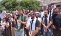 كتلة الوعي تشارك في وقفة غضب  في جامعة بيرزيت