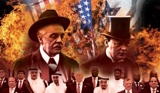 بعد سبعين عاما من تنفيذ وعد بلفور؛ بإقامة كيان يهود  كيان يهود يقبله الحكام.. وترفضه الشعوب الإسلامية