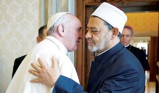 شيخ الأزهر والبابا صنوان في محاربة الإسلام