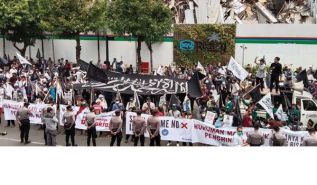 حزب التحرير/ إندونيسيا فعاليات جماهيرية نصرة لرسول الله ﷺ