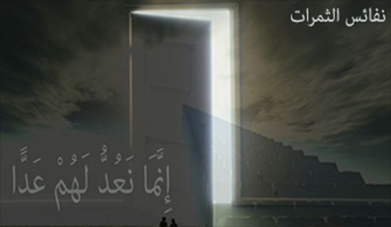 إِنَّمَا نَعُدُّ لَهُمْ عَدًّا